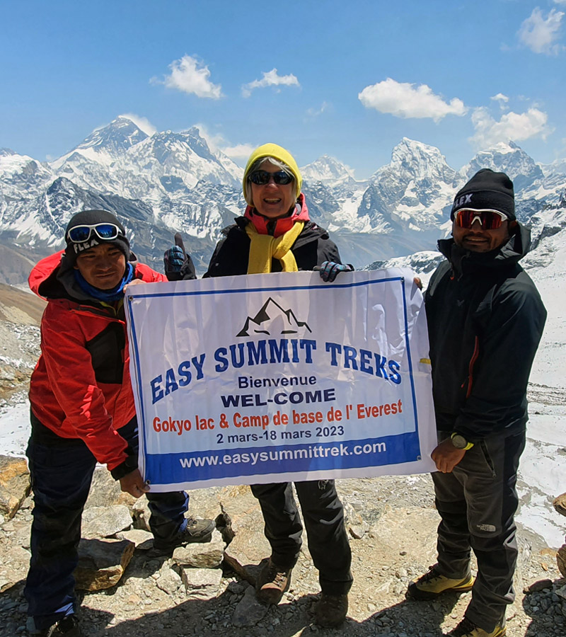 Everest Three High Passes Trek 